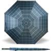 Y-DRY Wilson Ombrello Lungo Automatico Maxi Golf, Antivento, Impugnatura a Pomolo Ergonomica, Diametro Extra Large 131 cm, Struttura Robusta per Pioggia e Vento (Tartan Green)
