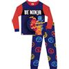 LEGO Ninjago Pigiama Bambino, Pigiamas Bambini Maniche Lunghe, Set Pigiama Ninja per Ragazzi, Blu 5-6 Anni