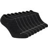 CALZITALY PACK 2/4 PAIA Fantasmini in Lana Merino, Calzini Termici, Calzini Corti Imbotiti, Fantasmini Invernali con Soletta, Made in Italy (35-38, 4 Paia - Nero)
