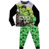 Marvel Pigiama per Ragazzi The Incredible Hulk Nero 4-5 Anni