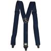 Olata Bretelle a Y, Senza Metallo, Clip in Plastica, 40 mm, Blu Scuro