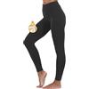 Merlvida Leggins Invernali Donna Foderati in Pile Ispessito Leggins Felpati Collant Caldo Leggings Termici Vita Alta Opachi Pantaloni Calzamaglia Termica Invernale Felpata Pantacollant Elasticizzati