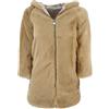 JOPHY & CO. Cappotto con Cappuccio Bambina in Finta Pelliccia (cod. 2066)