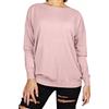 JOPHY & CO. Maglione Donna Scollo U (cod. 22238) (L, Rosa)