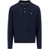 FYNCH-HATTON Polo lavorata a maglia in cashmere merino con colletto polo