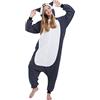 SAMGU Pigiama Animali Cosplay Uomo Donna Adulti Costume Tuta Halloween Carnevale
