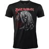 BLT DISTRIBUTION SRL T-Shirt Iron Maiden Killers. Maglietta Rock Ufficiale Nera. Band Heavy Metal. Cotone. Unisex. Adulto Ragazzo.