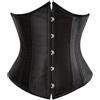 SHEKINI Elegante Corsetto Sottoseno Donna Underbust Waist Trainer in Raso Bustino Body Shaper Stringivita Modellante Dimagrante con G-String