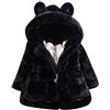 Angel ZYJ Giacca Ragazzo E Ragazza Giacche con Cappuccio Animale Mantello del Cappotto di Inverno della Pelliccia della Neonata Giacca Vestiti Caldi Spessi Abbigliamento 1-6 Anni