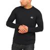 JACK & JONES Infinity - Maglietta a maniche lunghe da uomo Rise Infinity O-Neck T-Shirt, M