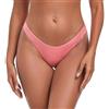 RELLECIGA Moda Mare Donna Brasiliano Slip Bikini Bottom con la Balza Coralina L
