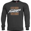 Pentagon Felpa Hawk para Bellum K09019, Girocollo Senza Cappuccio, Felpata. (Nero, L)