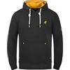 !Solid Kenan Felpa con Cappuccio Tuta Hoodie da Uomo, Taglia:M, Colore:Dark Grey Melange (1940071)