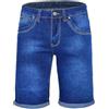 VEQUÈ Pantaloncino di Jeans Uomo Bermuda Corto Cotone Elasticizzato Vestibilita' Comoda (IT, Numero, 54, Blu)