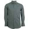 Uvaspina Camicia uomo in flanella a quadretti, Verde XL