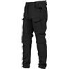 SimidunEUR Pantaloni Trekking Invernali Uomo Pantaloni Sci Alpinismo Felpati Fleece Interno Termico Pantalone Neve Caldi Pantaloni Cargo Invernale Antistrappo per Caccia Montagna Snowboard Lavoro,Nero,S