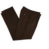 Alfio Collection Pantalone Uomo Classico con Pens Cavallo Alto Gamba Larga Elegante Leggero Estivo 50 52 54 56 58 60 62 64