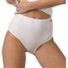 SNELLY Mutande Donna a Vita Alta Cotone Elasticizzato (6, 9, 12 Pezzi) Culotte E396 Bianco Nero Pelle Taglia M L XL XXL 3XL 4XL 5XL 6XL 7XL Intimo Taglie Forti