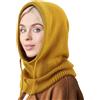 DRESHOW Cappelli Invernali per le Donna Balaclava Knit Beanie Skull Cap con Coulisse Caldo Cappuccio Sciarpa Cappello