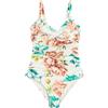 NEXT Donne Costume da Bagno Modellante con Controllo della Pancia White Floral Lace 48