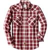 Dubinik® 6 oz Camicia Flanella Uomo Invernale Camicia Uomo Flanella Cotone | Western, Cowboy, Con Bottone Automatico, Quadri, Cotone Traspirante, Tessuto Pre-ristretto, Due Tasche Con Patta