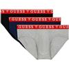 Guess Uomo Slip Confezione da 3 Brian Hero Brief 3Pack Nero