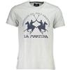 La Martina T-shirt Uomo Cotone Grigio