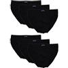 MioRalini 6 Slip da Uomo 100% Cotone, Articolo: 6 Senza Intervento Set03, Dimensioni: M-5