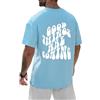 Yuson Girl T-Shirt Uomo Girocollo Maglietta Manica Corta Oversize T-Shirt Estive Magliette Casual Stampa Maglia Basic Allentata Tee Shirt Top in Cotone