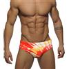 RQPYQF Costume da Bagno Uomo, Costume Mare Uomo Slip Nuoto Piscina, Uomo Slip da Bagno Coulisse Regolabile YK56 Taglia M - XXL (Rosso, XL)