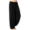 babao Uomo Cotone Joggers Morbido Comfy Pyjama Bottoms Loose Fit Pantaloni Sportivi Yoga Pilates Pants