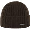 Stetson Berretto in Cachemire Varnell Donna/Uomo - Beanie Lana Invernale con Risvolto Inverno Autunno/Inverno - Taglia Unica Marrone Scuro