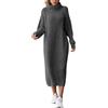 Yekdmxop Abito Maglia Donna Invernale Elegante Abiti Maglione Cerimonia Curvy Vestiti In Maglia Eleganti Rosso Sera Pullover Abito Taglie Forti Formale Vestito Lungo Elasticizzato Capodanno Cocktail Autunno
