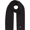 Calvin Klein Sciarpa Classica A Costine In Cotone 30x180 COSTINA CLASSICA IN COTONE Uomo
