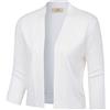 GRACE KARIN Cardigan da Donna Cardiagn per Estate Maniche a 3/4 Elegante per Feste Bolero