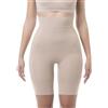 FarmaCell 603 (Cipria, 4XL) Guaina Contenitiva Donna, Intimo Modellante Pancia Piatta, Push-Up Glutei, Made in Italy