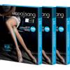 p age 3 Paia di Modasana Calze Collant Calibrato 140 DEN NERO Calze a compressione graduata 18/20 mmHg Size 3