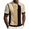 PJ PAUL JONES Polo da uomo a maniche corte, vintage, in maglia