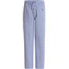 El Búho Nocturno Pantaloni Pigiama Uomo Lungo - 100% Cotone Flanella Invernale Caldo o Popeline Traspirante - Tasche Vita Elastica Coulisse Patta Bottoni - 100% Cotone, Blu 8942, L