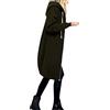 Generico cappotto azzurro donna Giubbino Donna Piumino Giacca Imbottita Cappotto Mezza Stagione Giubbotto Con Pelliccia Parka Impermeabile Trench Corto giacca da montagna