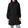 Generico Cappotto Primaverile Donna Elegante, Trench Donna Lungo Primaverile, Giacche Spolverino Parka Antivento Giubbotto Nero Giacca Monopetto
