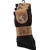 Leo Design 3 paia di calzini invernali in puro cotone biologico, per uomo e donna, super morbidi, traspiranti, comfort premium, 100% cotone biologico naturale, punta senza cuciture, ipoallergenici e