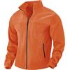 PADOLA Giacca Uomo Pelliccia Polare Felpa con Zip Completa Giubbotto a Collo Alto 2 Tasche laterali con Cerniera per Trekking Pesca e Lavoro all'Aperto(XL,Arancione)
