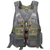 Gonex Gilet da Pesca Regolabile, Gilet Pesca a Mosca Uomo, 18 Tasche | 14 Tasche SBS con Zip, 4 Tasche Rete Traspiranti, Strisce Riflettenti, D-Rings e Gancio, Pesca All'Aperto