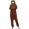 SAMGU Pigiama Animali Cosplay Uomo Donna Adulti Costume Tuta Halloween Carnevale
