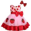 Odizli Vestito da principessa per bambine, costume da principessa delle api, costume da farfalla+fermagli per Halloween, Natale, carnevale, cosplay