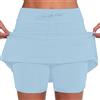 Generisch Pantaloni da donna a vita media, stile culottes