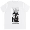 PRO' line Dshirt14 T-shirt Donna Tarot De Marseille L'Imperatrice - Carte dei Tarocchi Marsigliesi in Cotone Bio pettinato - Earthpositive & Vegan Approved - Handmade (IT, Testo, M, Plus, Regular, WHITE)