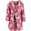 PAW PATROL Accappatoio da bambina | morbido vestaglia | Coral Fleece | con cappuccio e motivo Skye misura 98 128