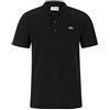 Lacoste L1230', Polo Uomo, Nero (Noir), X-Small